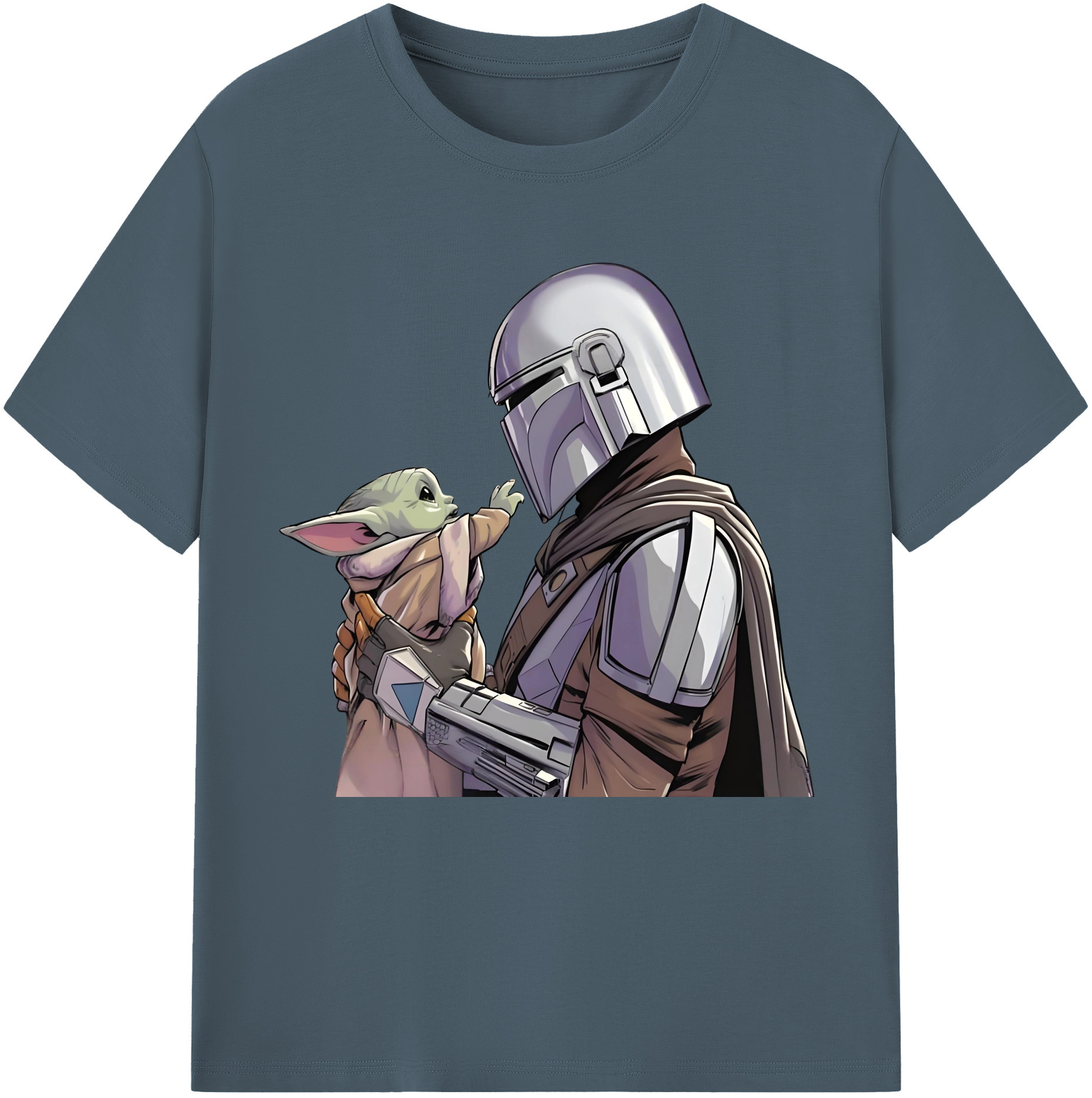 （画像用） スター・ウォーズ Star Wars 綿100％半袖Tシャツ（フロントプリント）